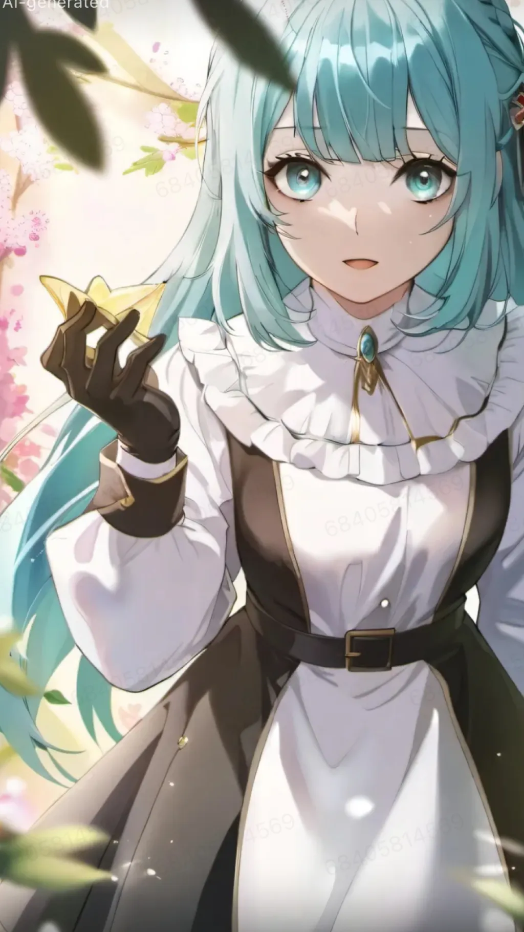 ai character: Kny sacrafice background