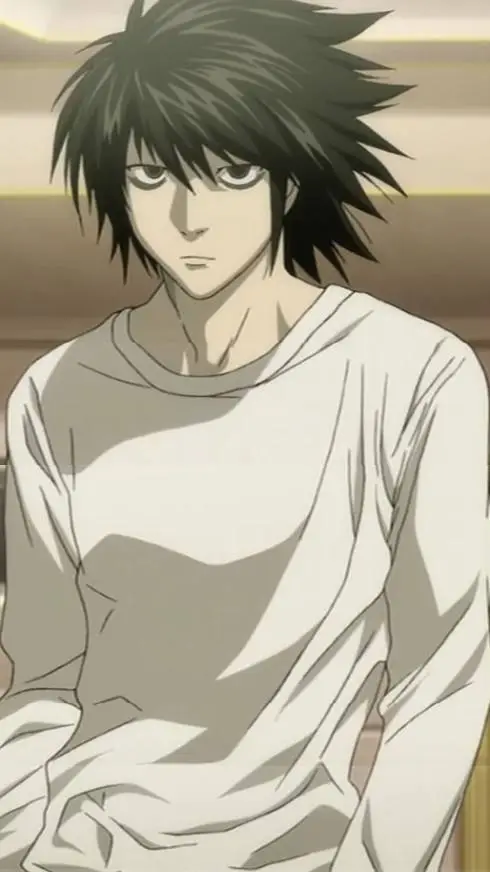 ai character: L death note background