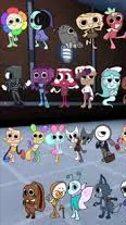 ai character: Dandys world background