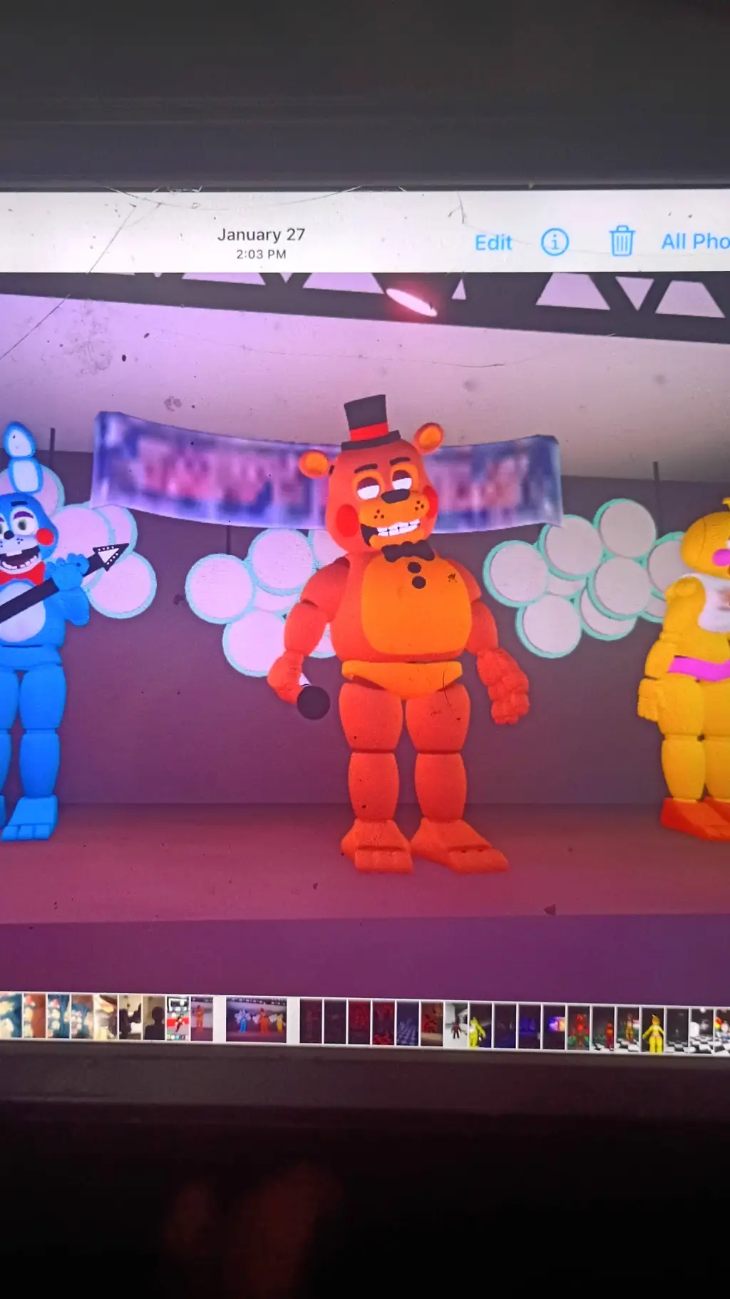 ai character: FNAF 2 background