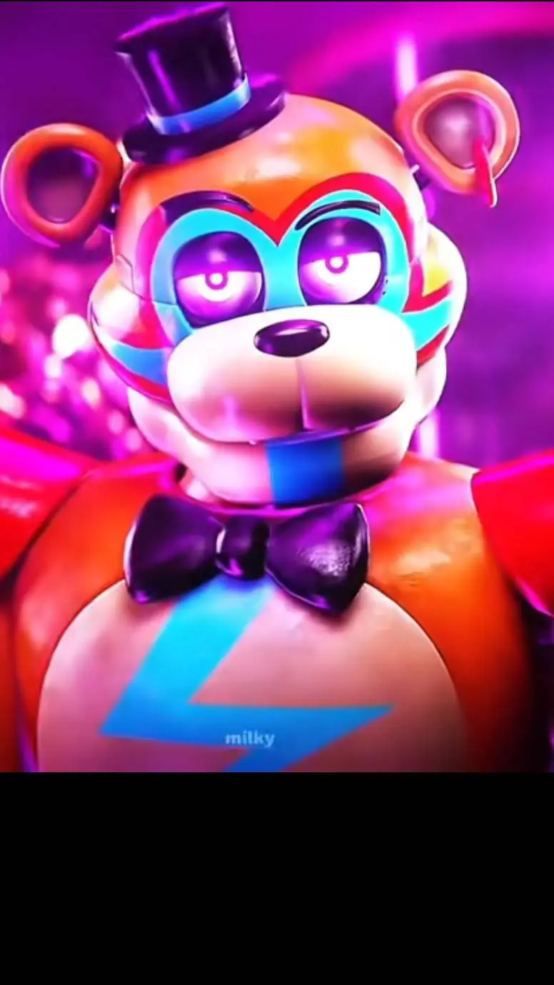 ai character: Glamrock Freddy background