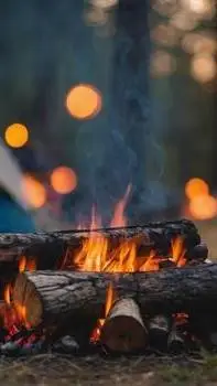 ai character: Campamento bandio  background