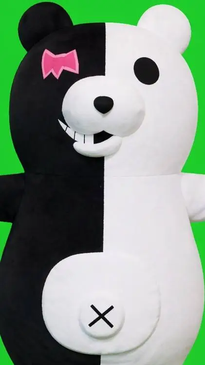 ai character: Monokuma pt br background