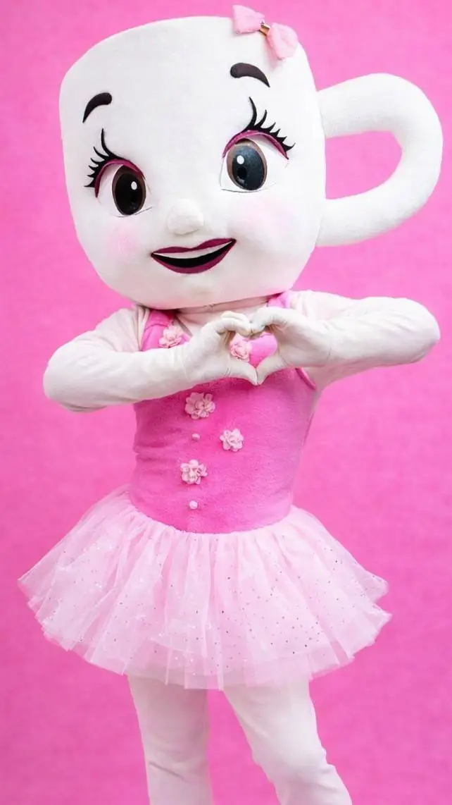 ai character: BallerinaCappuccia background