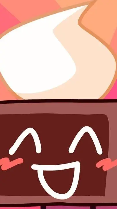 ai character: Cake pt br bfdi background