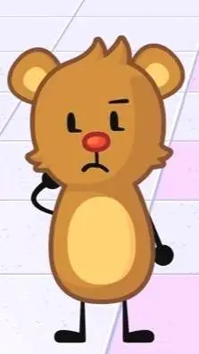 ai character: Teddy bear pt br background