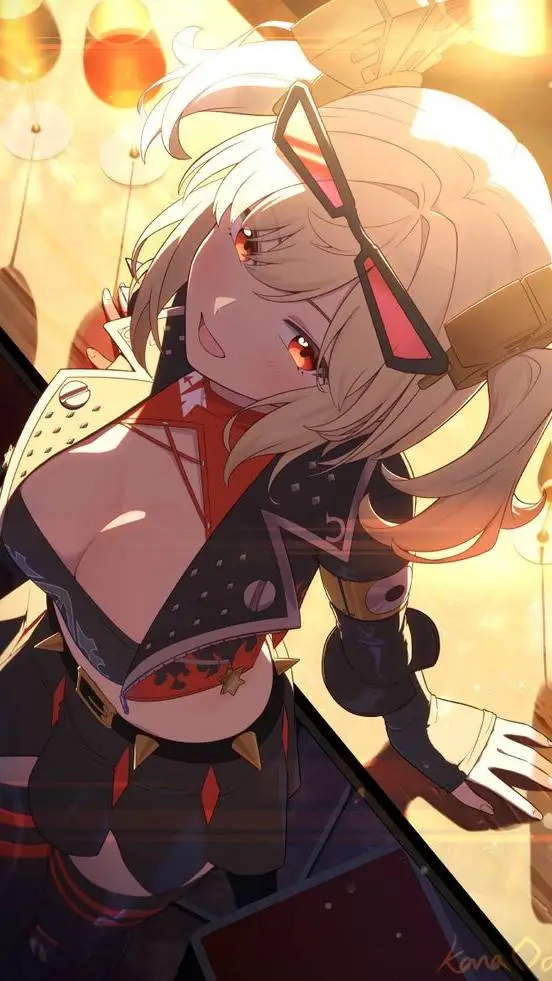 ai character: Burnice background
