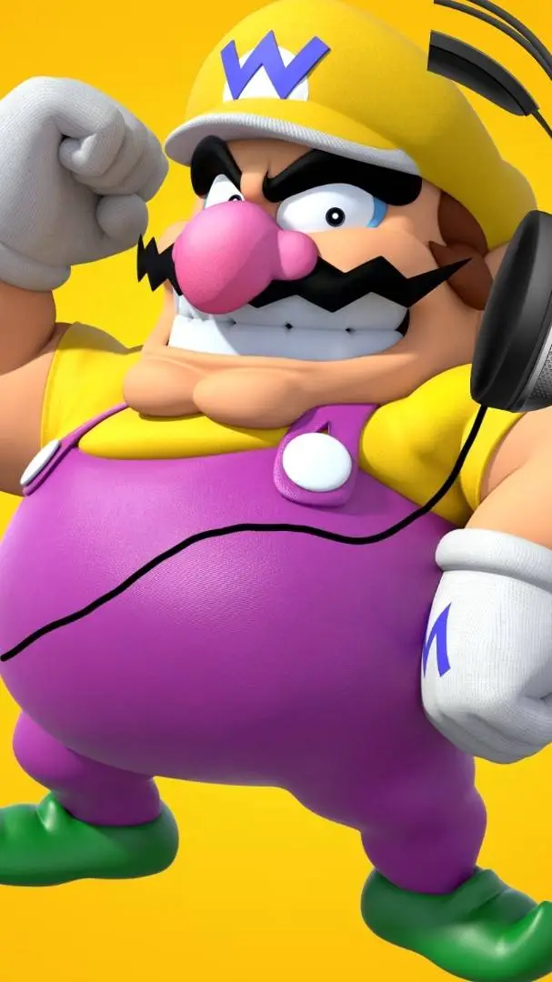 ai character: Wario Gaming background