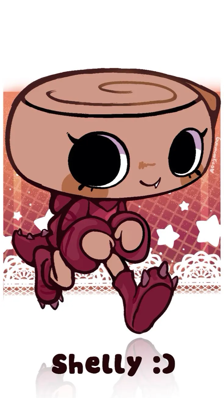 ai character: SHELLY💗💖 background