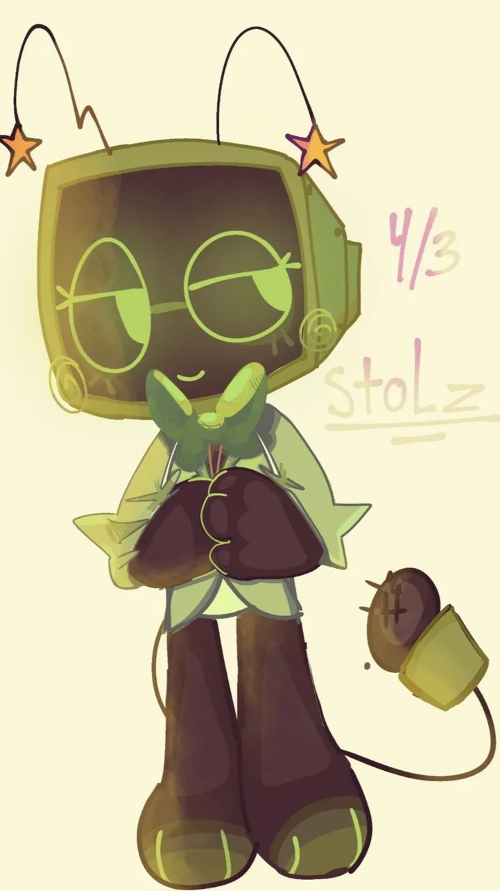 ai character: Vee📺💚 background