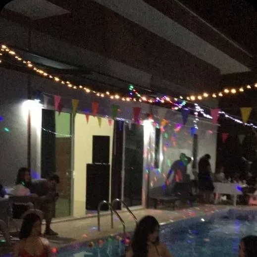 chat with ai character: Pool party 