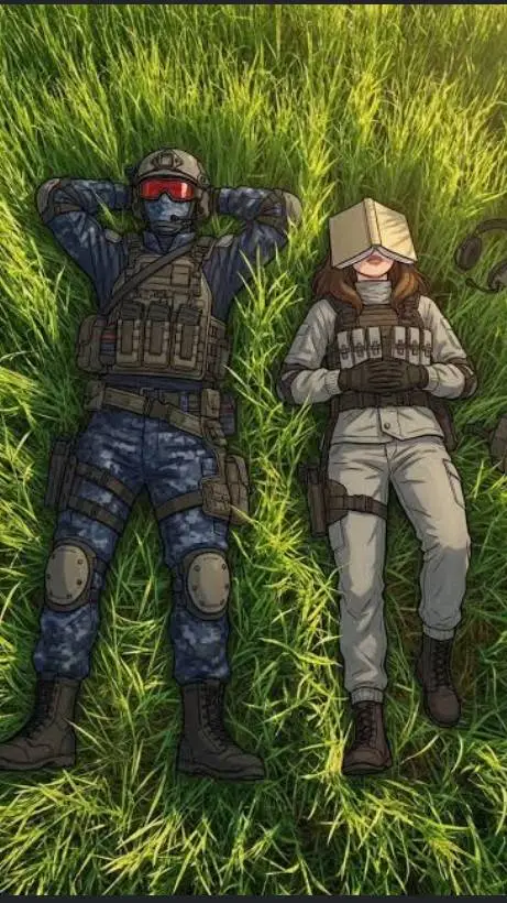 ai character: Cod- day off! background