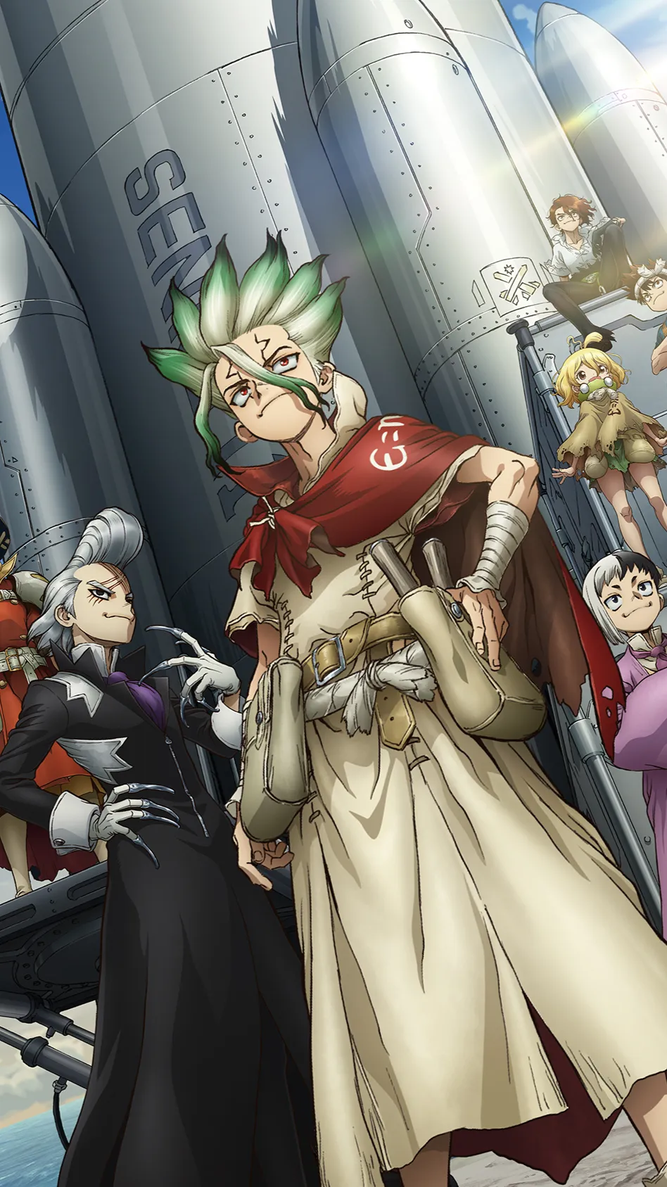 ai character: Dr. STONE  background