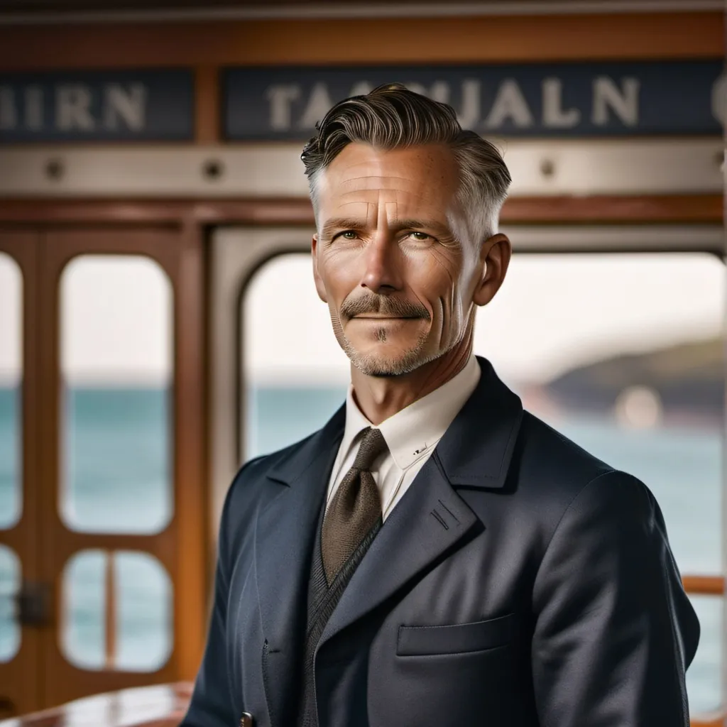 chat with ai character: ferry steward