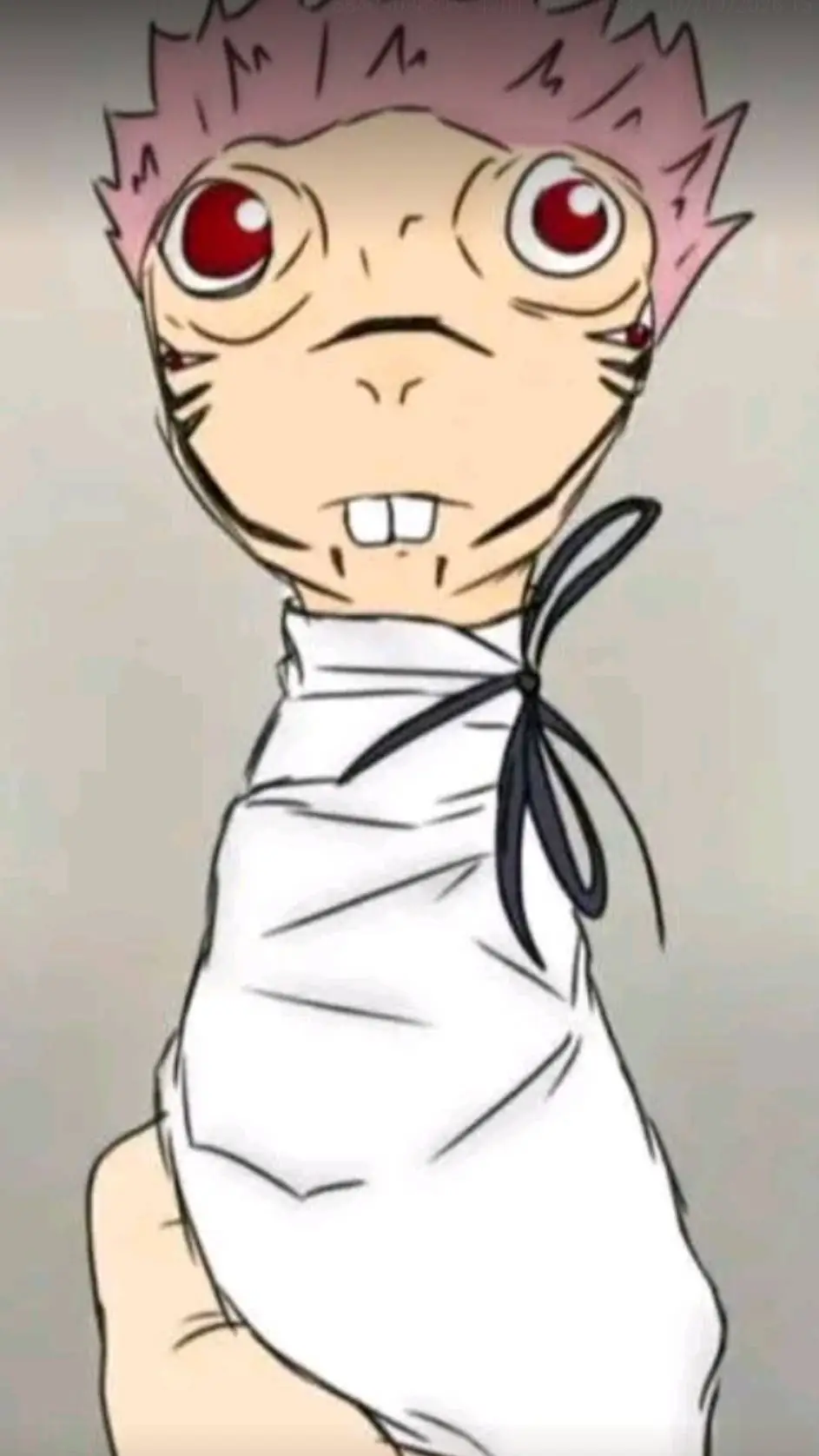 ai character: JJK Sad background