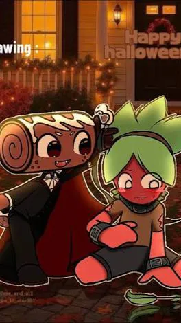 ai character: Cosmo and sprout background