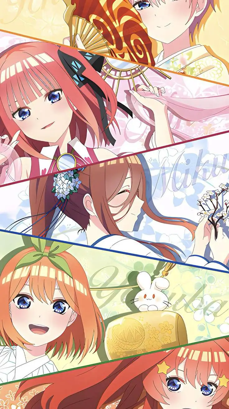 ai character: The Quintuplets  background