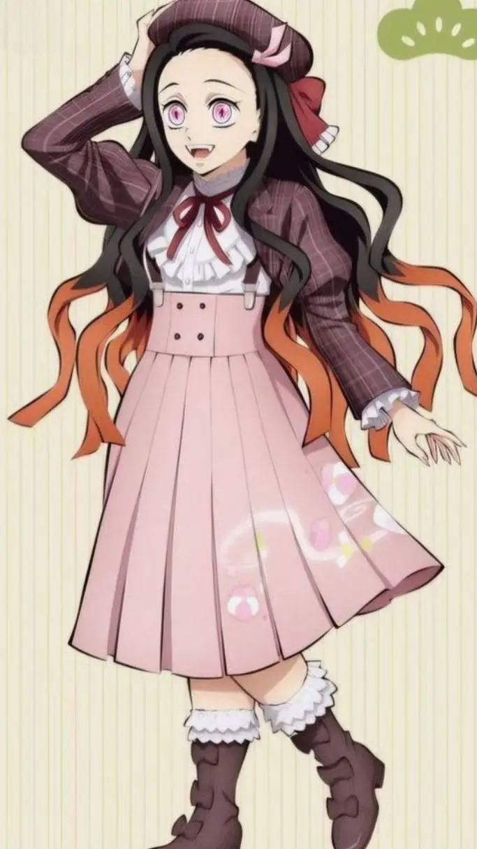 ai character: kny x futuro background