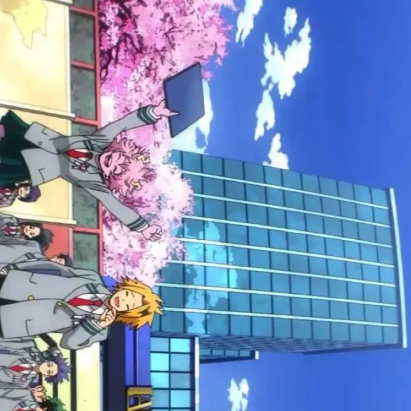 chat with ai character: Mha new student!
