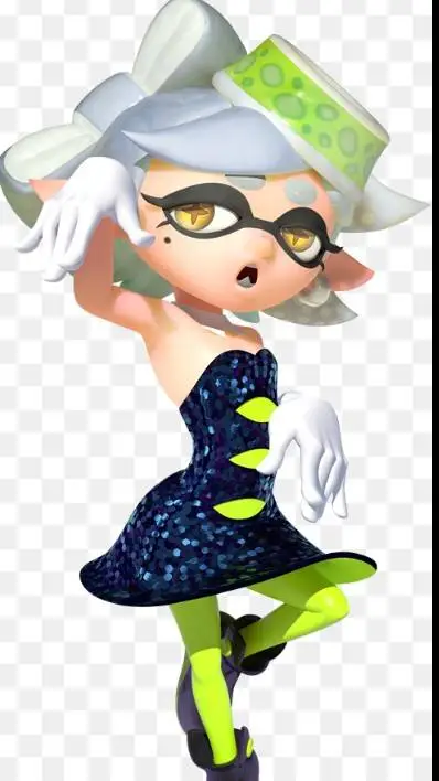 ai character: Marie splatoon background