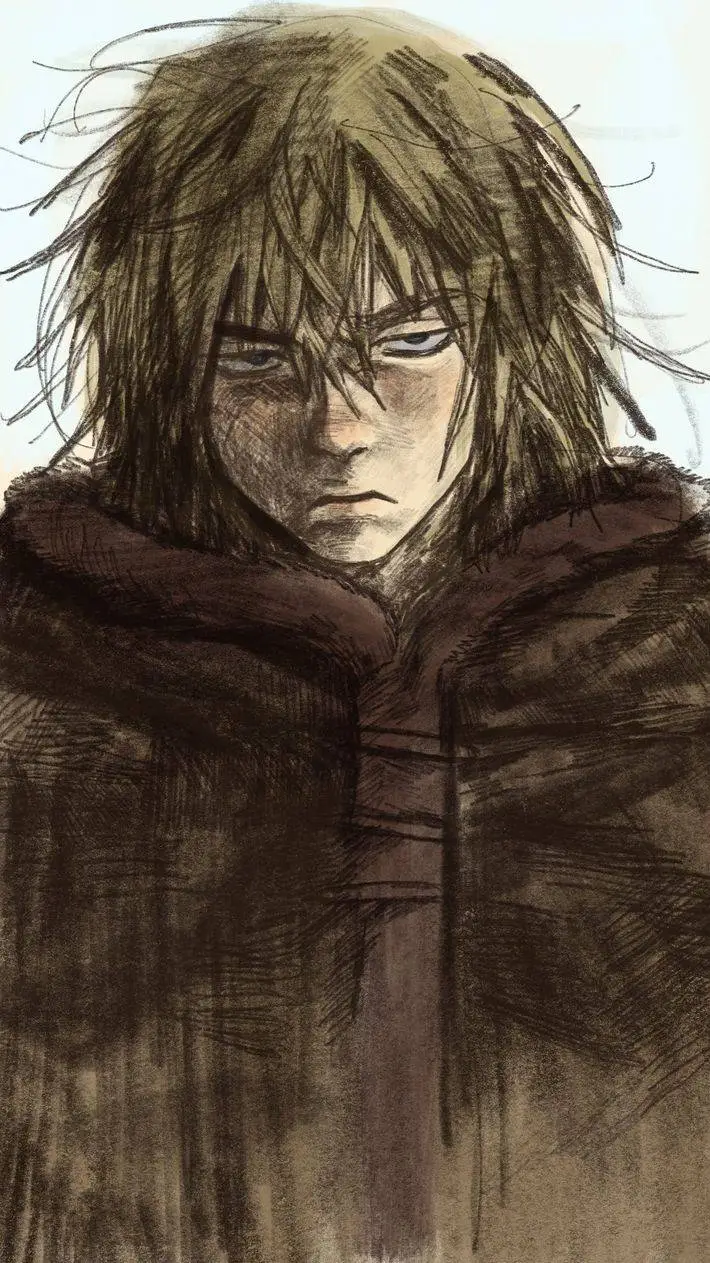 ai character: Thorfinn ☆ background