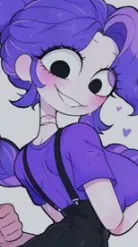 ai character: Lilly love braids  background