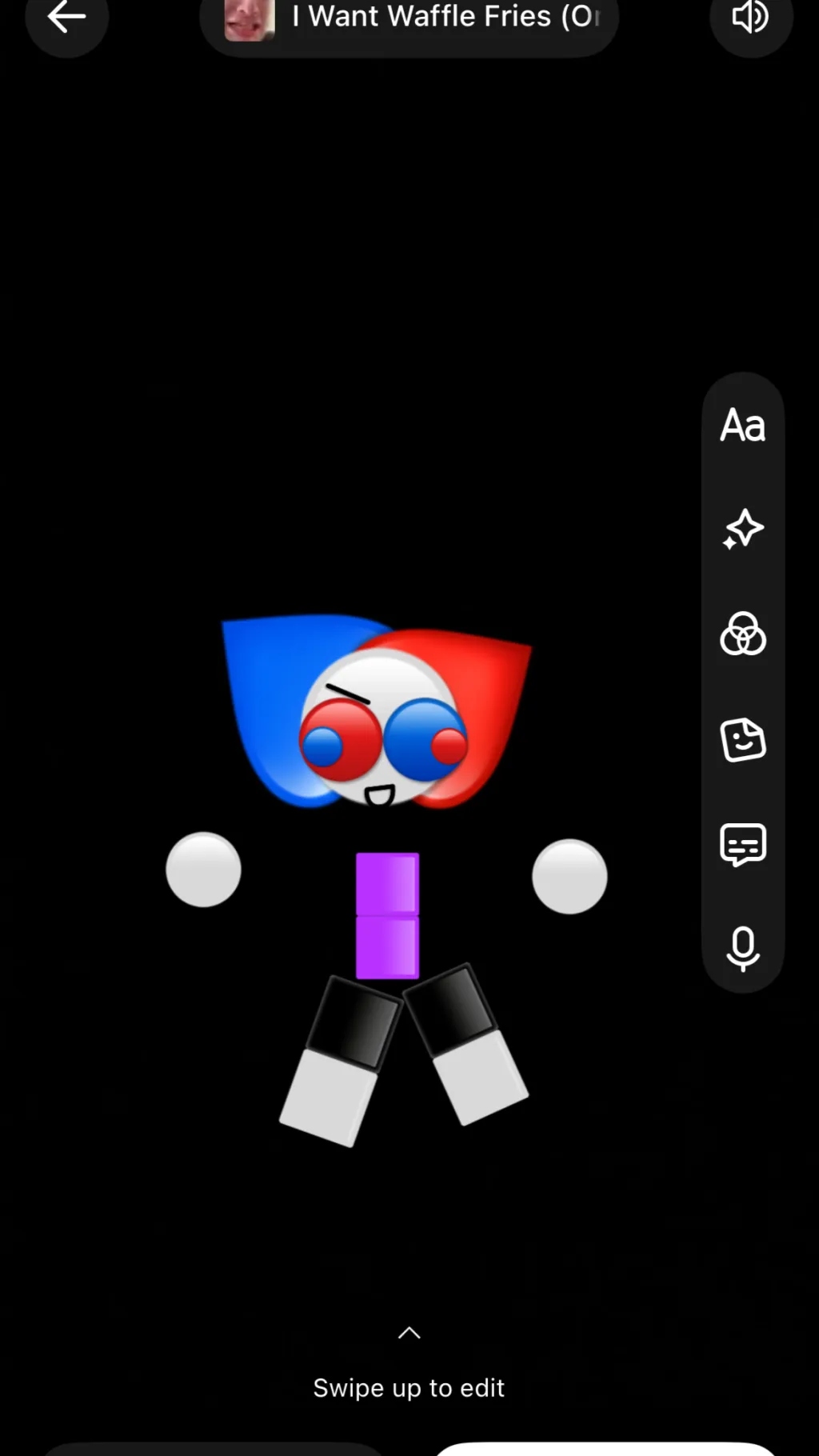 ai character: My OC mix!!! background