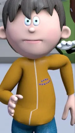 ai character: Fat kid background
