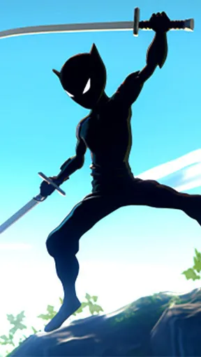 ai character: Karate ninja fight background