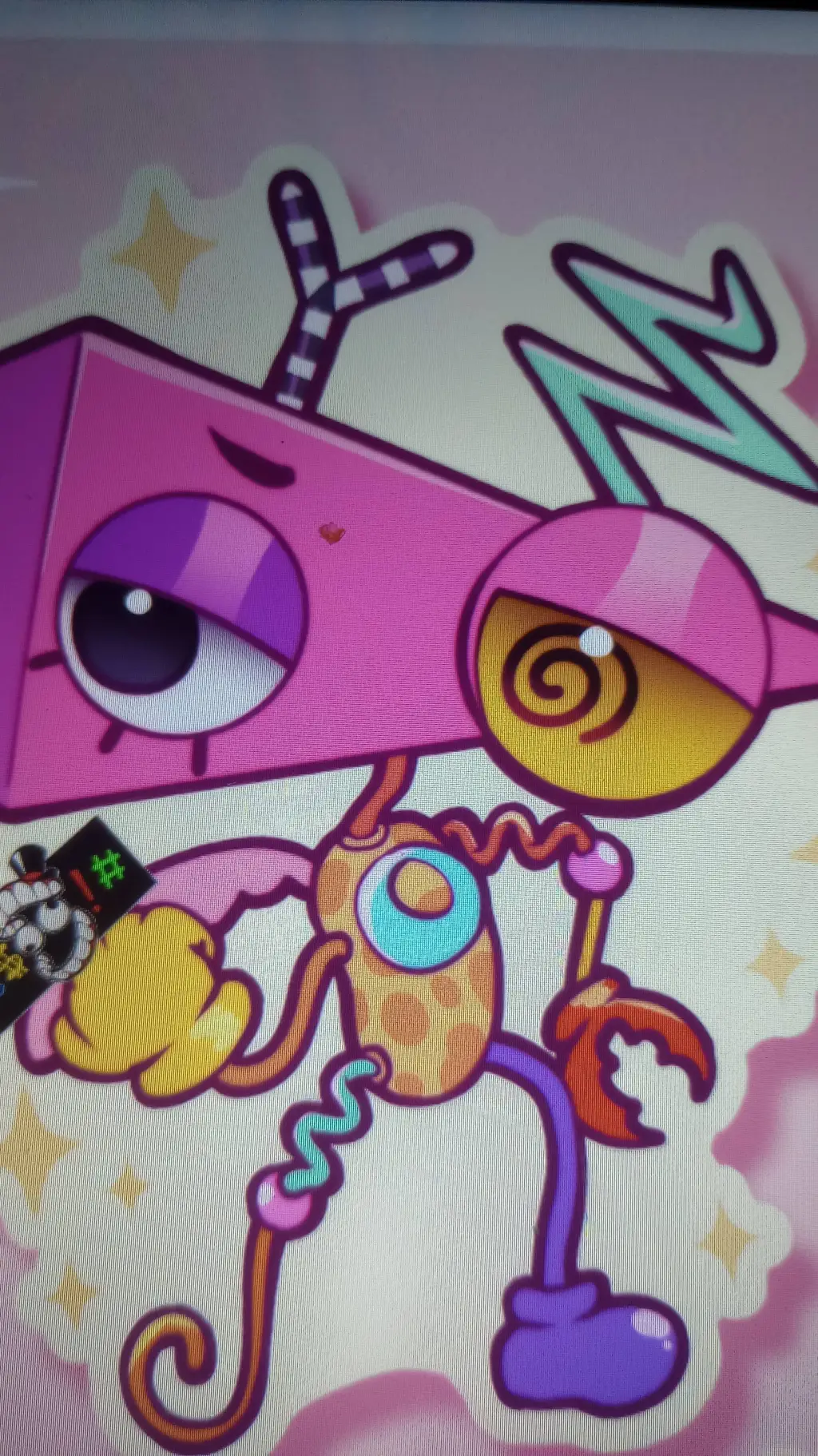 ai character: zooble background