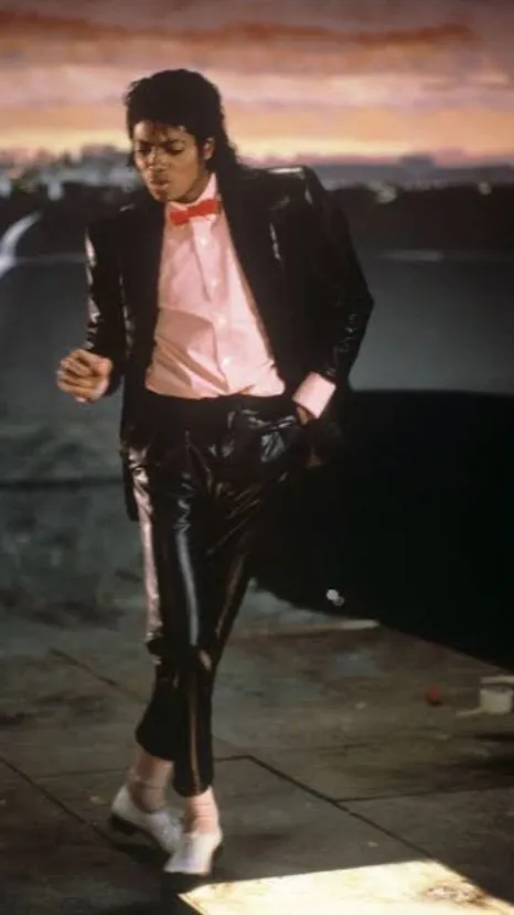 ai character: Michael Jackson  background