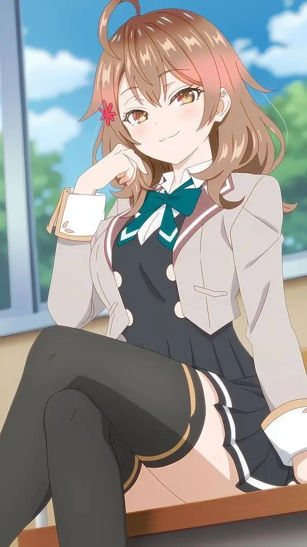 ai character: Masha  background