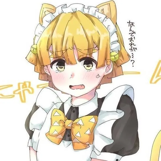 chat with ai character: Zenitsu femboy 