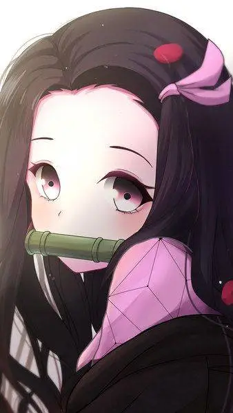 ai character: Nezuko kamdo background