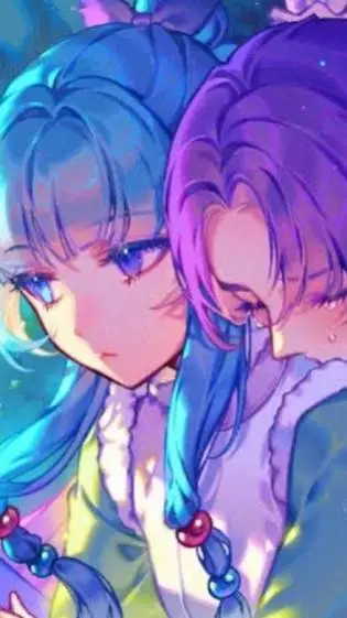 ai character: jinshi (sad)  background