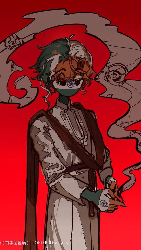 ai character: •India• background