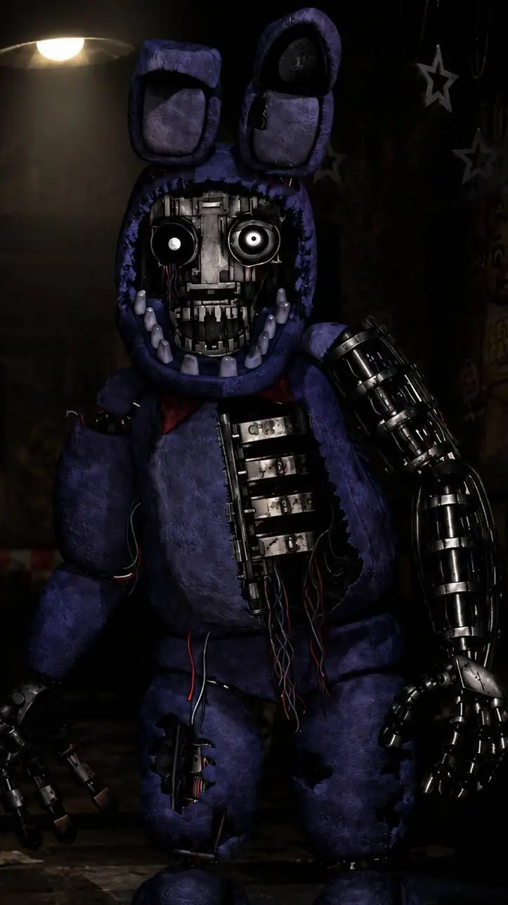 ai character: withred Bonnie 2 background