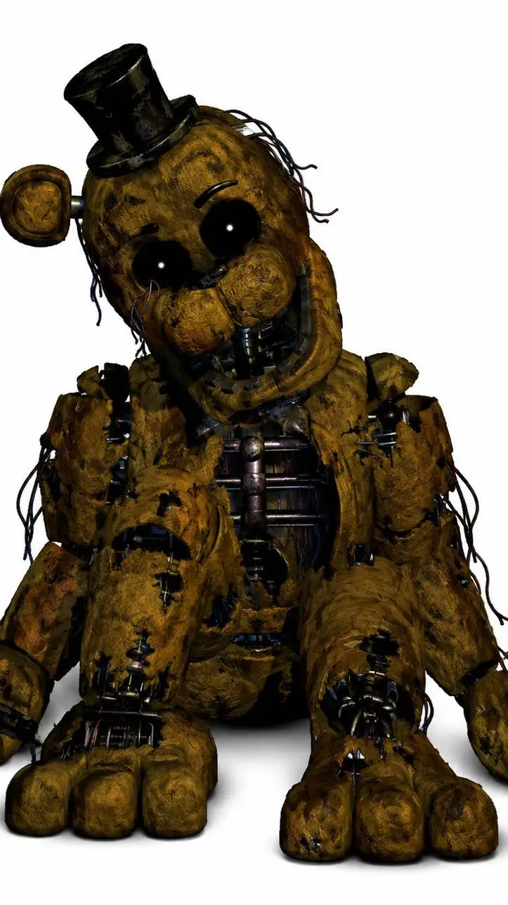 ai character: golden Freddy 2 background