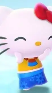 ai character: helloKittybabygirl background