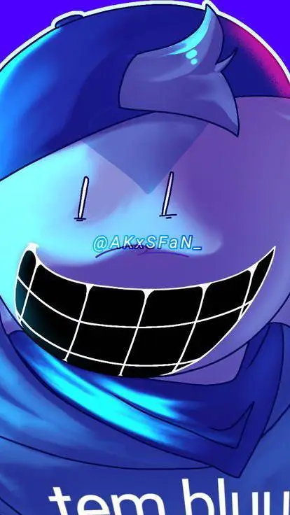 ai character: bluedude x tu background