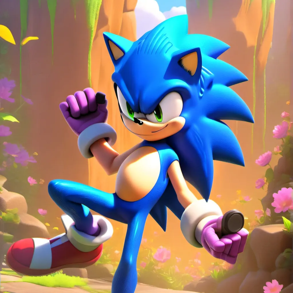 chat with ai character: sonic