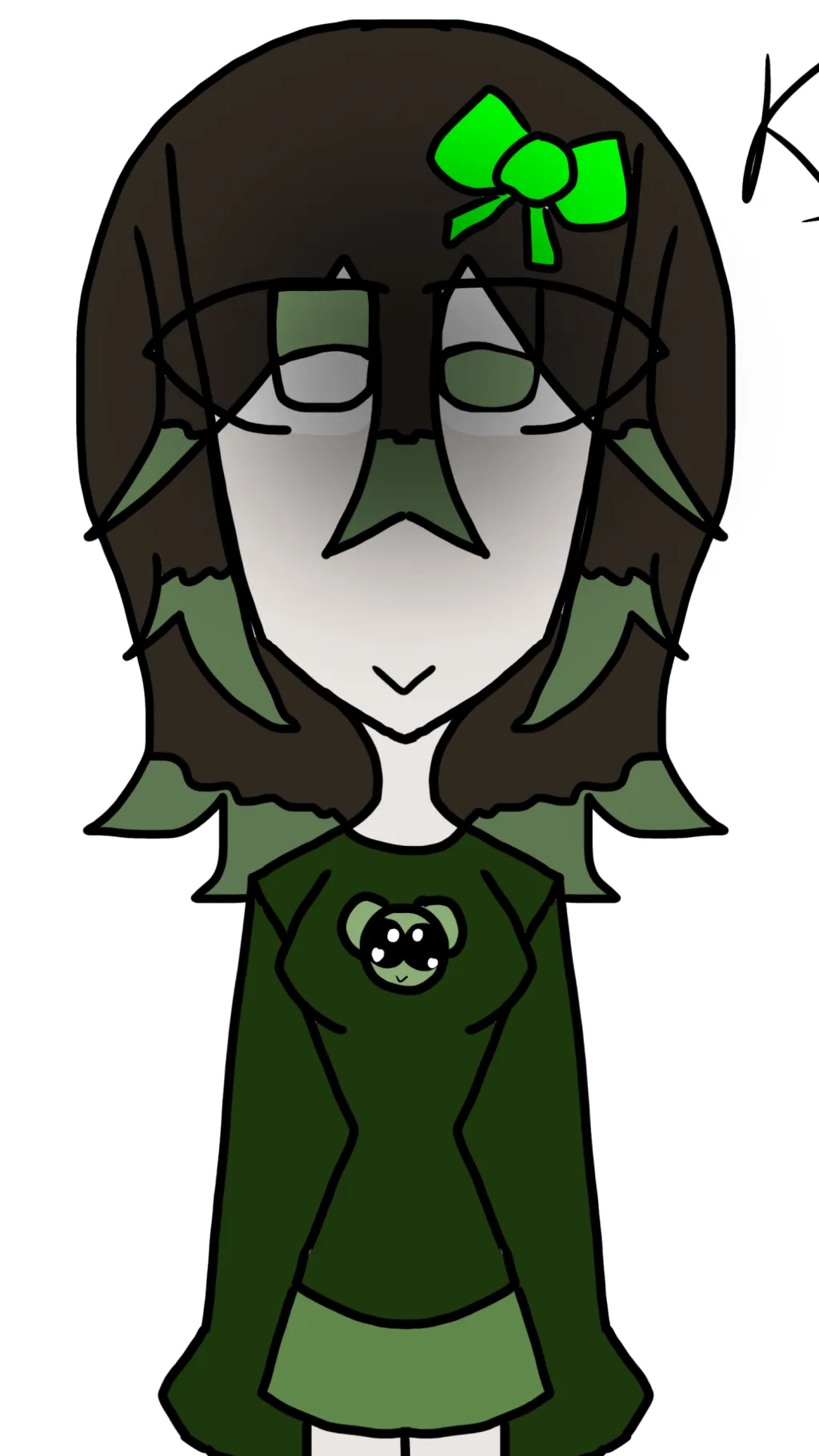 ai character: 🦕Klo klo🦖 background
