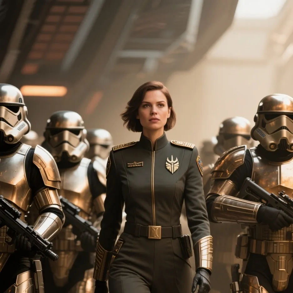 chat with ai character: Commander Sophia