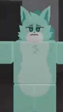 ai character: Blue one  background