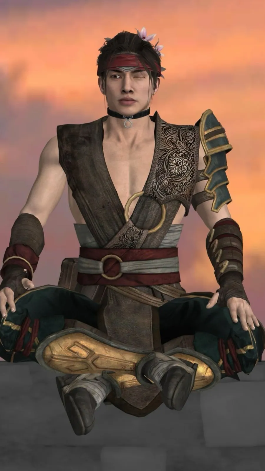 ai character: Kung Jin background