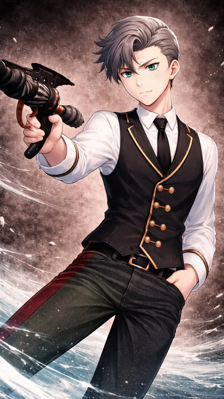 ai character: Donald Cosmo background