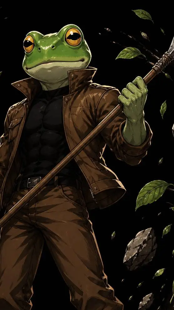 ai character: Geroniumus Croak background
