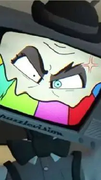 ai character: mr puzzles boss background