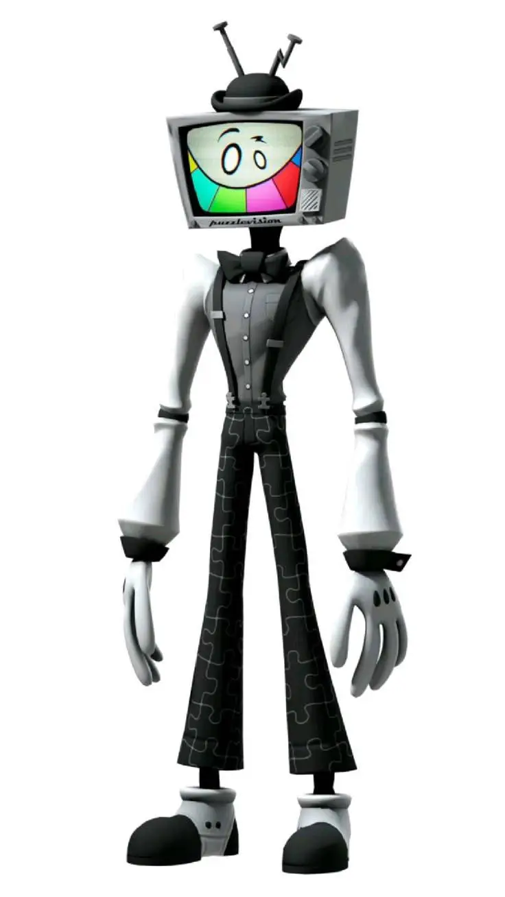 ai character: Cannon Mr puzzles background