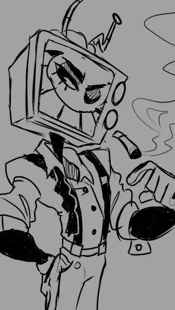 ai character: Mr puzzles background